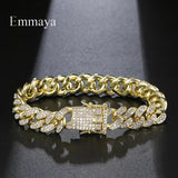 Spiral Cubic Zircon Bracelet Punk Style, 2 Colors, Charming Ornament