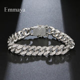 Spiral Cubic Zircon Bracelet Punk Style, 2 Colors, Charming Ornament