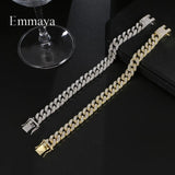 Spiral Cubic Zircon Bracelet Punk Style, 2 Colors, Charming Ornament