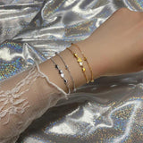 925 Silver Women's Love Bracelet Heart Jewelry