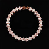 Round Silver Bracelet Bangle For Women