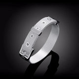 Lekani 14mm Silver Watch Band 925 Stamp Fine Jewelry