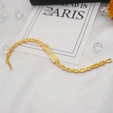 Crystal Punk Chain Bracelet for Women