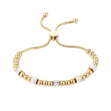 Adjustable Hand Chain Charm Circles Full Crystal Bracelet For Women