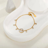 Crystal Pendants Bracelet For Women Y2K Jewelry