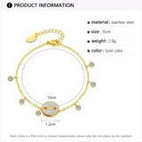 Crystal Pendants Bracelet For Women Y2K Jewelry