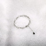 ZMFashion Minimalist Unisex Stainless Steel Link Chain Bracelet