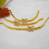 CZ Bridal Charm Bracelet for Women
