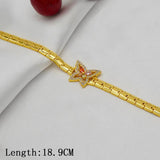 CZ Bridal Charm Bracelet for Women