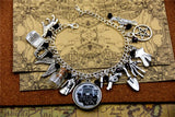 TV Series Inspired Charm Bracelet Beads Star Gun Bullet Pendant Bracelets