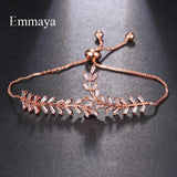 Natural Style Branches Bracelet with Zirconia Decoration