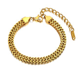 Thick Chain Bracelet Men Women Punk Vintage Bracelet AB21112