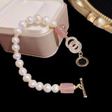 Summer Pearl Crystal Bracelet for Women