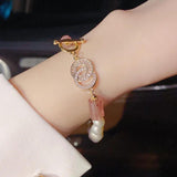 Summer Pearl Crystal Bracelet for Women
