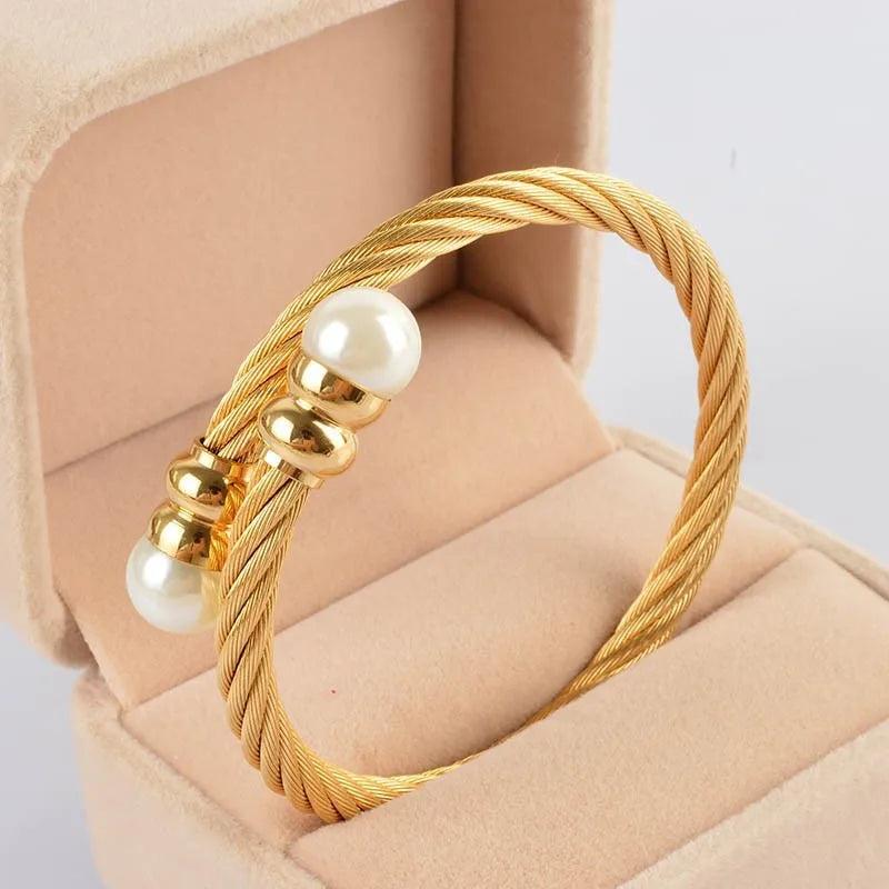 Stainless Steel Cable Bracelet Chain Bracelet & Bangles For Men Or Women