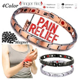 Texture Ladies Magnetic Therapy Magnet Bracelet Retro Weight Loss Jewel