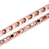 Texture Ladies Magnetic Therapy Magnet Bracelet Retro Weight Loss Jewel