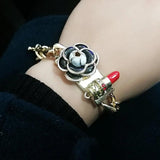 Korea Flower Chain Charm Bracelet for Women