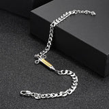 Syringe Bracelet for Womens Stainless Steel Medical Bracelet