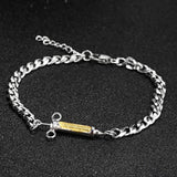 Syringe Bracelet for Womens Stainless Steel Medical Bracelet