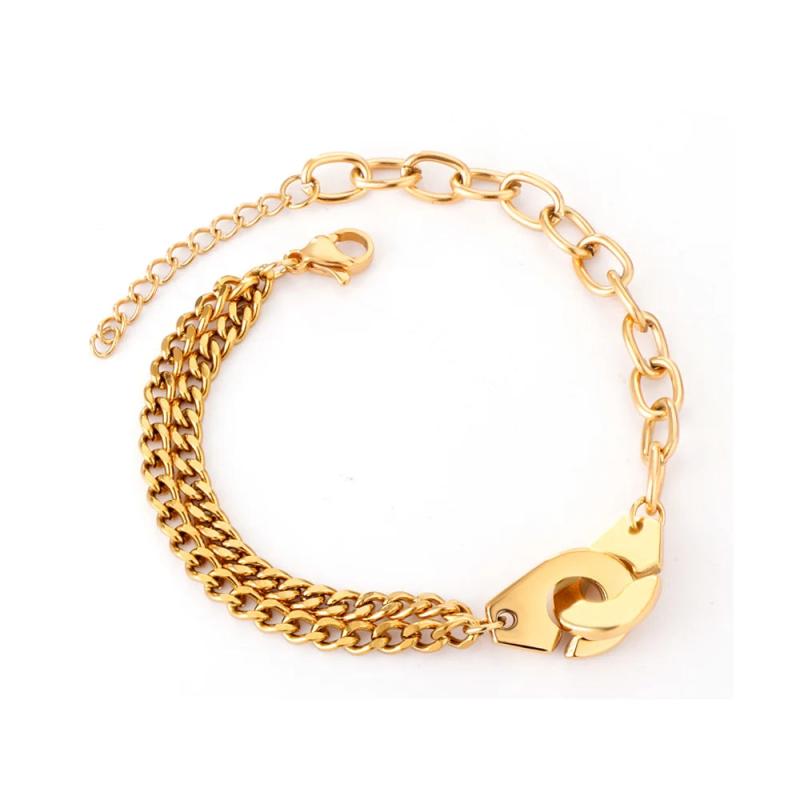 Stainless Steel Pearl Extender Bracelets for Women