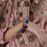 Bohemian Stone Fruits Charm Bracelets for Women