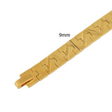 Men's 17.5 cm 24k Gold Watch Bracelet