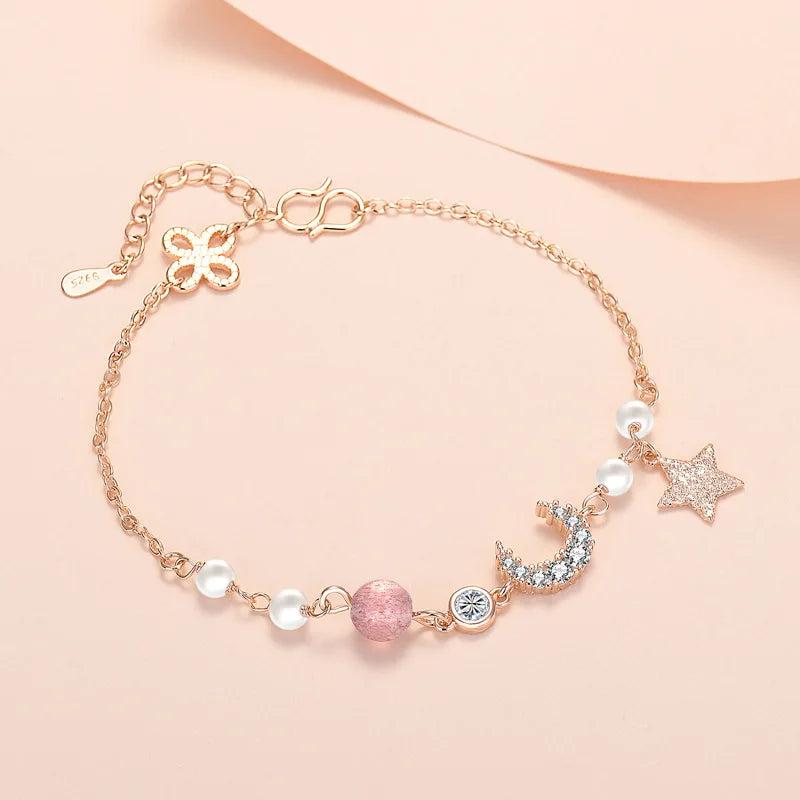 Star Moon Ladies Bracelet Honey Sister Bracelet Female Strawberry Caravan