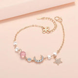 Star Moon Ladies Bracelet Honey Sister Bracelet Female Strawberry Caravan