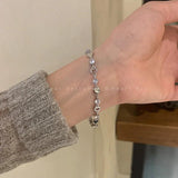 Zircon Crystal Chain Bracelet for Women