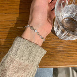 Zircon Crystal Chain Bracelet for Women
