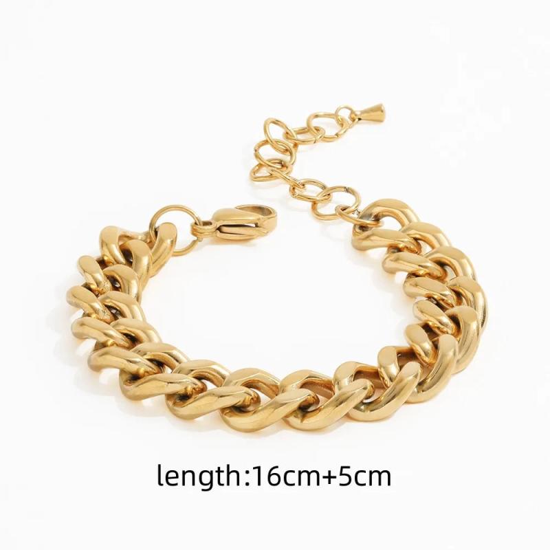 High End Waterproof Cuban Chain Bracelet