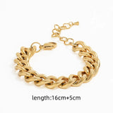 High End Waterproof Cuban Chain Bracelet