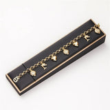 Personalized Metal Chain Bracelet for Her