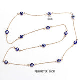 Evil Eye Link Chain Bracelet Cross Bohemian Women Bracelet EY4802