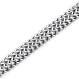 Men's Stainless Steel Chain Bracelet - Classic Design