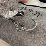 Eun Ho Minimalist Stamp Chain Bracelet Party Jewelry Geometric
