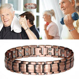 Copper Magnetic Therapy Bracelet for Arthritis Relief