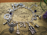 Fairy Tale Charm Bracelet 17+5cm Silver Plated Gift