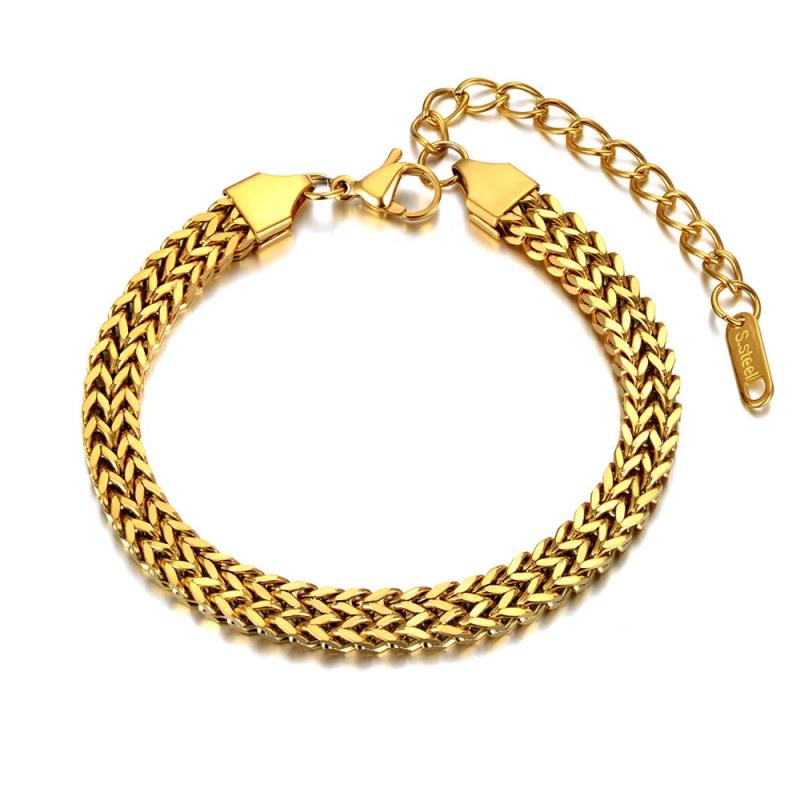 Hiphop/Rock Stainless Steel Big Thick Chain Bracelet JB21112