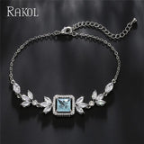 Women's Cubic Zirconia Bracelet Zircon Crystal Jewelry Gift