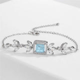 Women's Cubic Zirconia Bracelet Zircon Crystal Jewelry Gift