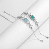 Women's Cubic Zirconia Bracelet Zircon Crystal Jewelry Gift