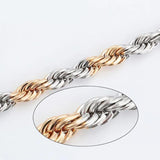 21.5 cm Men's Rope Bracelet AAA+ Jewelry