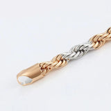 21.5 cm Men's Rope Bracelet AAA+ Jewelry