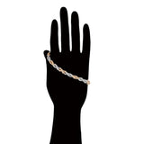 21.5 cm Men's Rope Bracelet AAA+ Jewelry