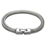 Vintage Stainless Steel Chain Bracelet for Men Steel Punk Bangle