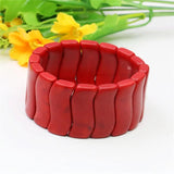 12-32mm Red Turkey Turquoises Stone Bracelet For Women Beads Jewelry