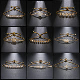 Adjustable Zirconia Bracelets for Charming Lady