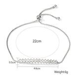 Female Crystal Bracelet Jewelry Personality Bracelets for Wedding Party